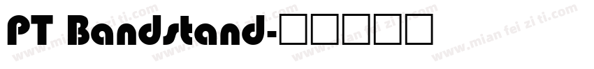 PT Bandstand字体转换